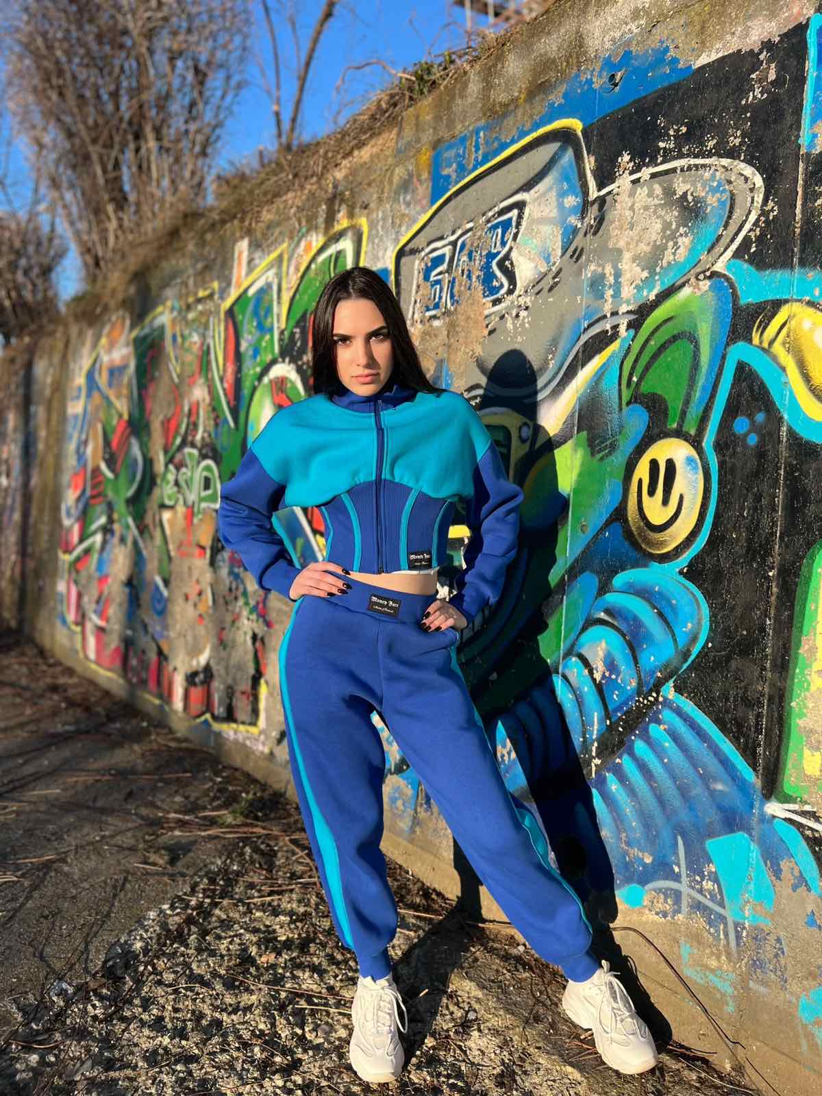 Blue Sky Women's Joggers | Money Face Clothing alternate