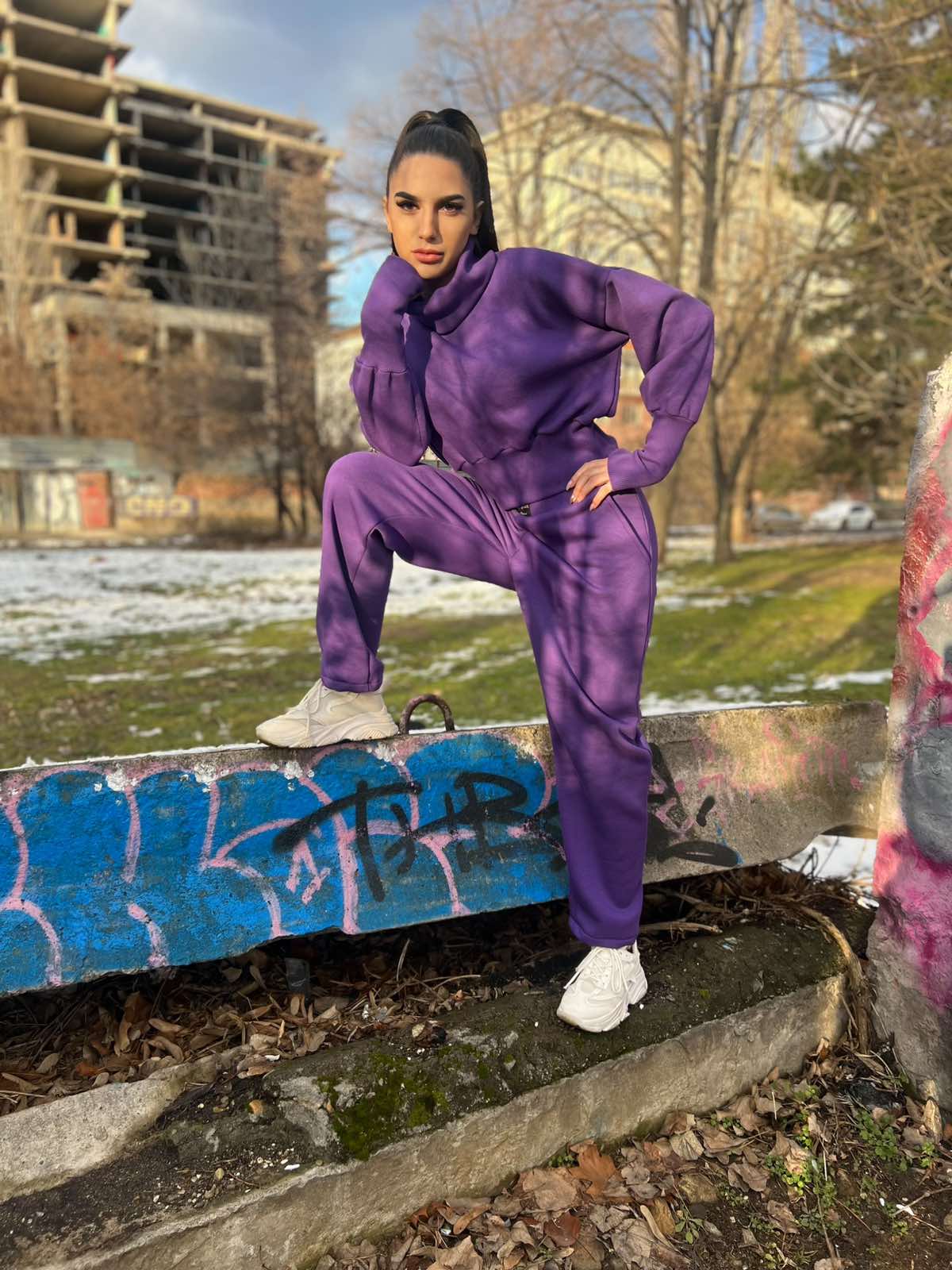 DYNAMIC DINA Women's Joggers | Money Face Clothing